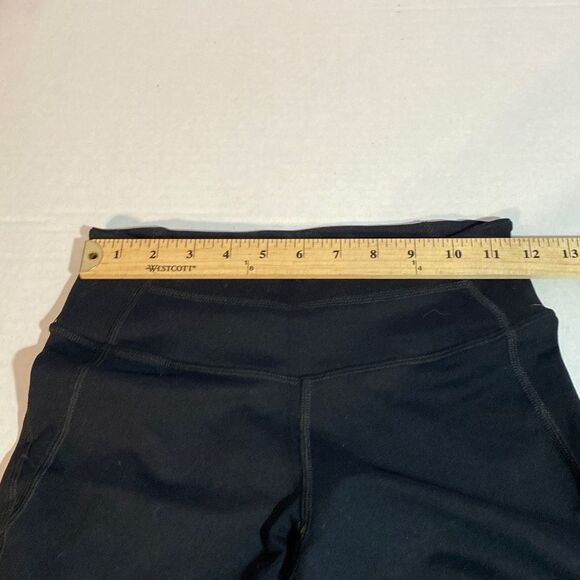 Yogosmoga Athletic Bootcut Leggings Size 4 Black - Picture 7 of 13